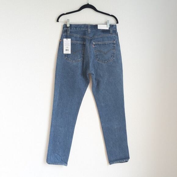 NWT Re/Done Levi's 1003HR Indigo Denim High-rise Skinny jeans, size 27 - Picture 2 of 11